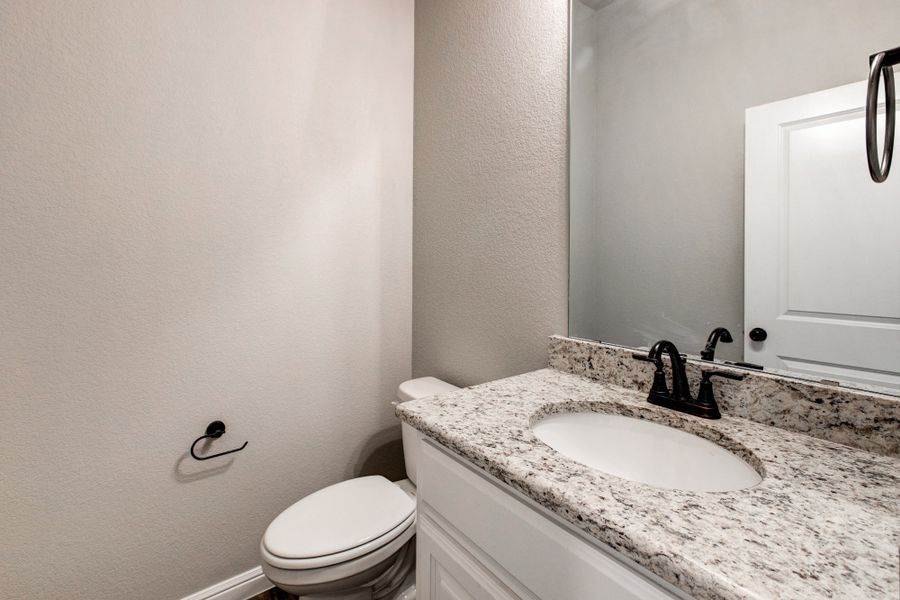 Representative furnished interior of a home built from the The Jackson by Doug Parr Custom Homes in Monarch Manor, Poolville (Image 9).