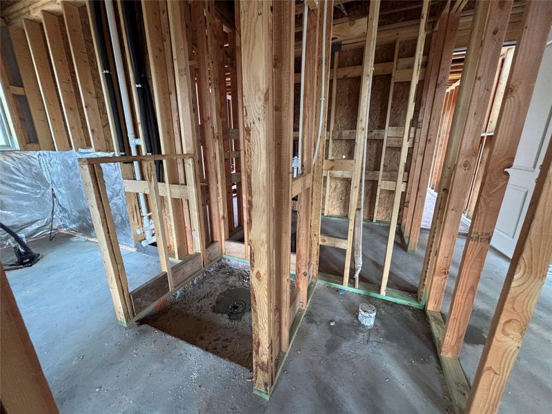 In-progress construction of a new home in Provence 70s, Austin, TX (Image 30). In-progress construction of a new home in Provence 70s, Austin, TX (Image 30).