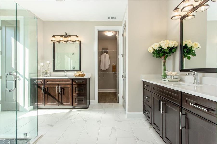 Furnished interior view inside a new home in Cresswind Georgia at Twin Lakes, Hoschton (Image 10).