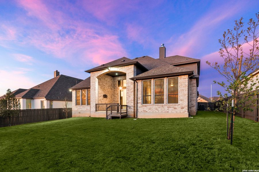 Exterior details and patio area of a home in Ventana, Bulverde (Image 31).