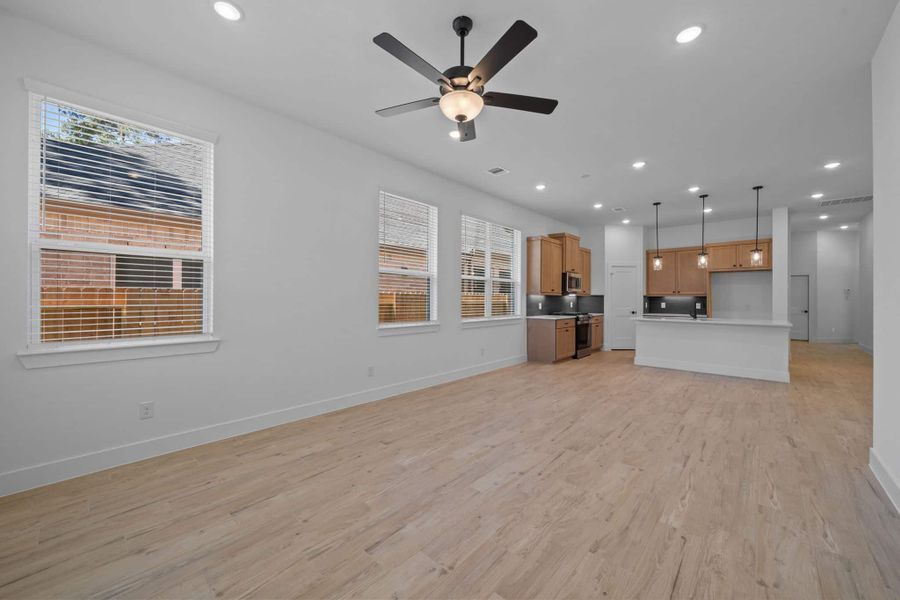 Spacious, unfurnished interior of a new home in The Woodlands Hills, Willis (Image 26). Spacious, unfurnished interior of a new home in The Woodlands Hills, Willis (Image 26).