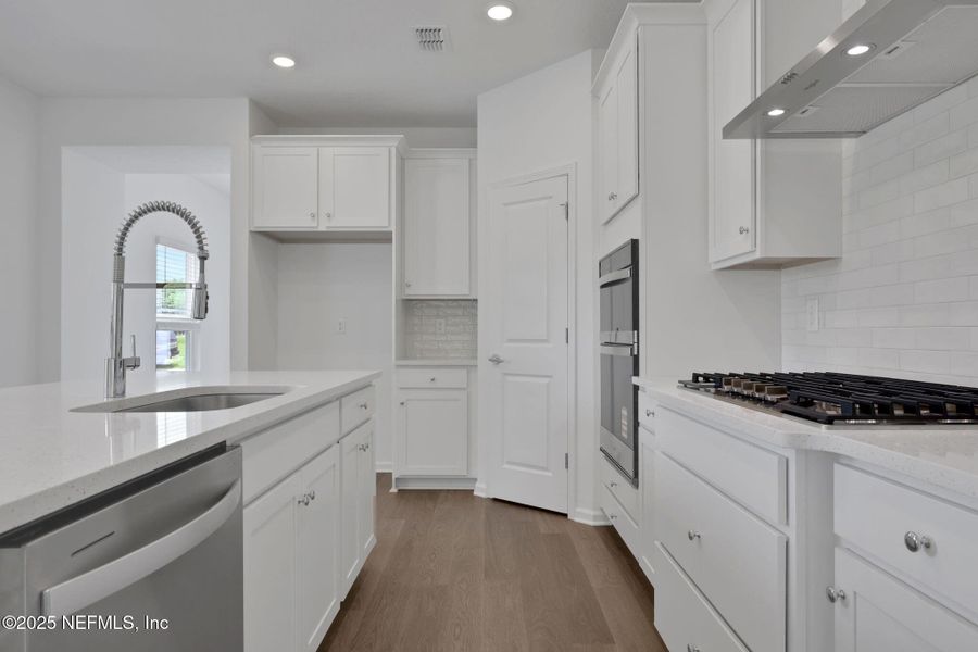 Furnished interior view inside a new home in TrailMark, St. Augustine (Image 7). Furnished interior view inside a new home in TrailMark, St. Augustine (Image 7).