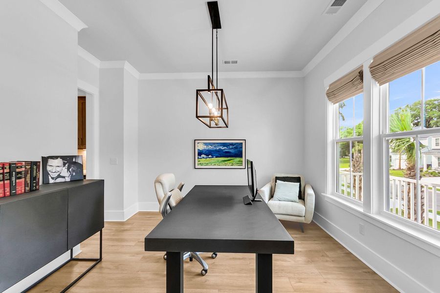 Furnished interior view inside a new home in Fiddler Cove, Mount Pleasant (Image 40).