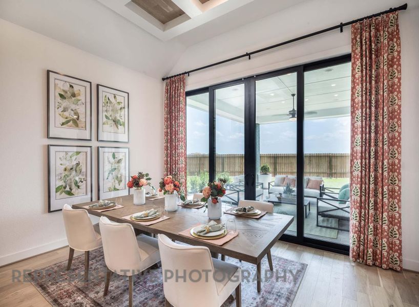 Furnished interior view inside a new home in Parten, Austin (Image 27).