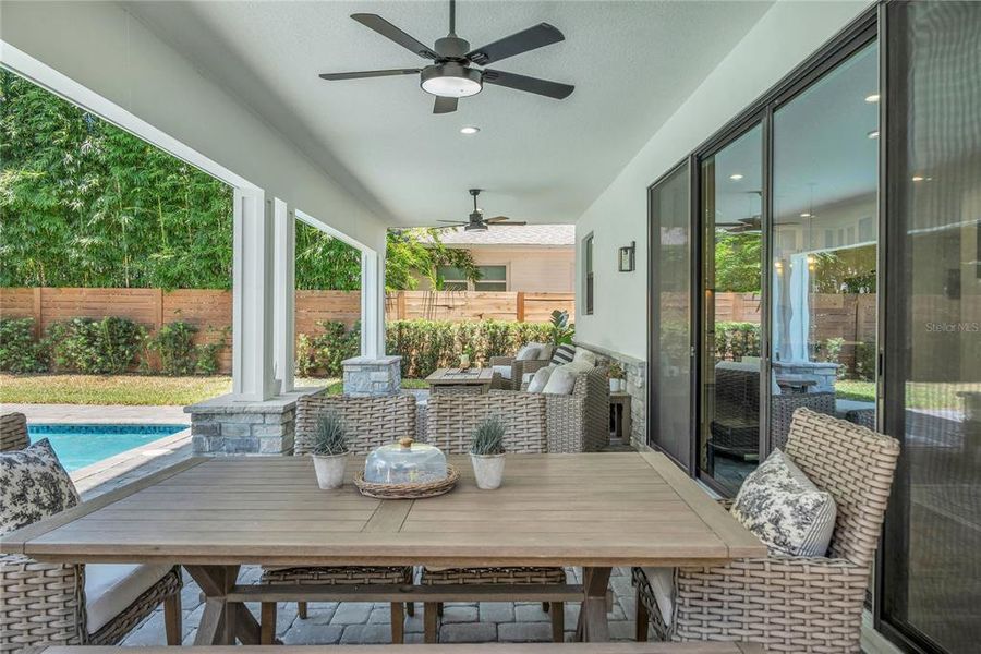 Exterior details and patio area of a home in , Orlando (Image 38). Exterior details and patio area of a home in , Orlando (Image 38).
