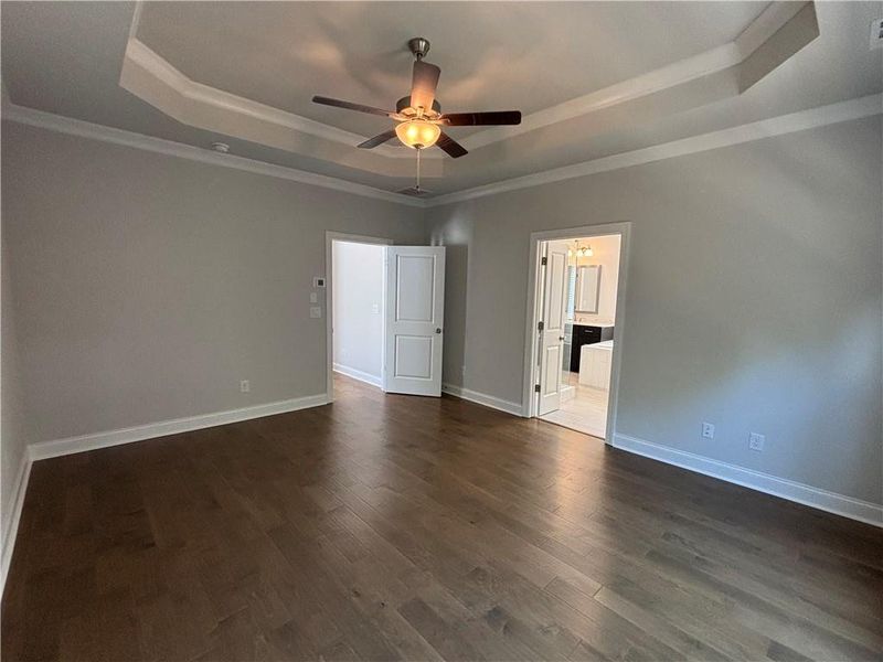 Spacious, unfurnished interior of a new home in Brackley Single Family, Cumming (Image 28).