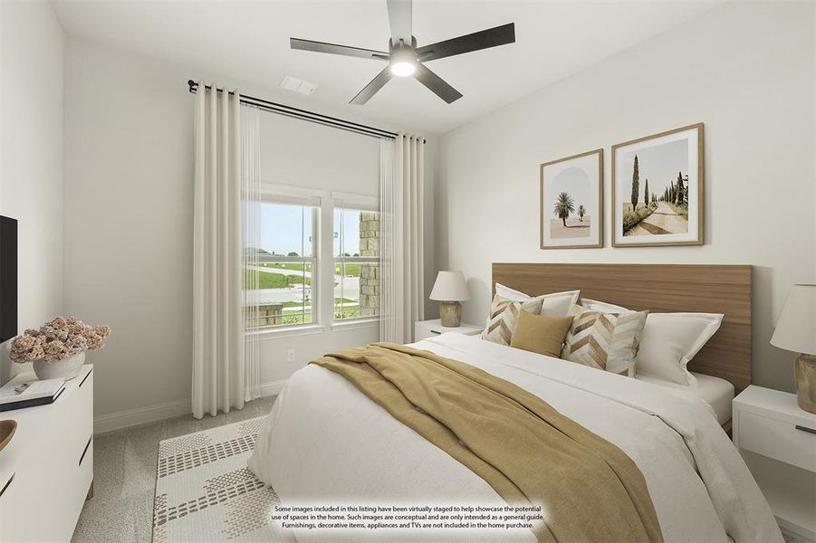 Furnished interior view inside a new home in The Retreat at North Grove 60, Waxahachie (Image 16). Furnished interior view inside a new home in The Retreat at North Grove 60, Waxahachie (Image 16).