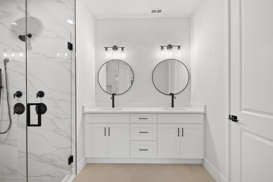 Furnished interior view inside a new home in , The Acreage (Image 8).