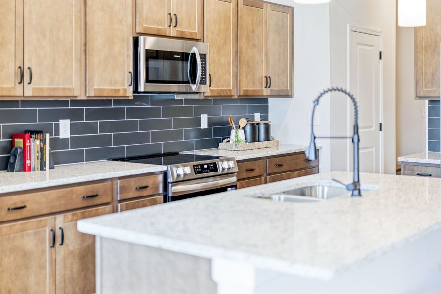 Furnished interior view inside a new home in Wilson Meadows, Clarksville (Image 15).