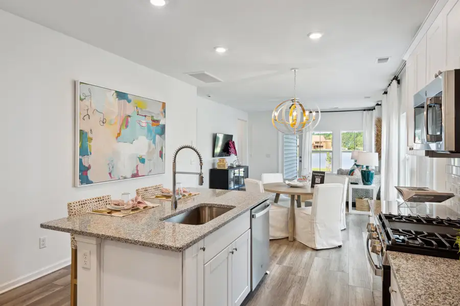 Furnished interior view inside a new home in , Summerville (Image 12).