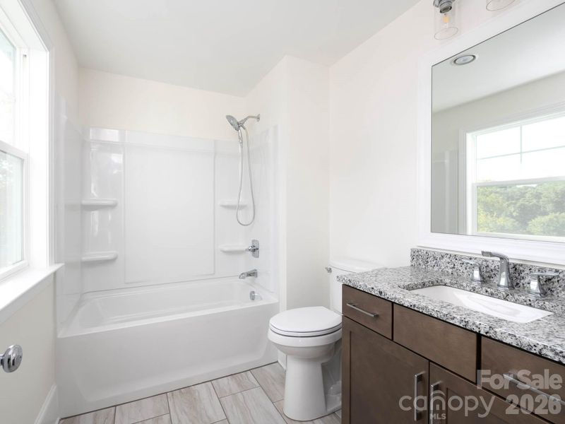 Furnished interior view inside a new home in , Sherrills Ford (Image 10).