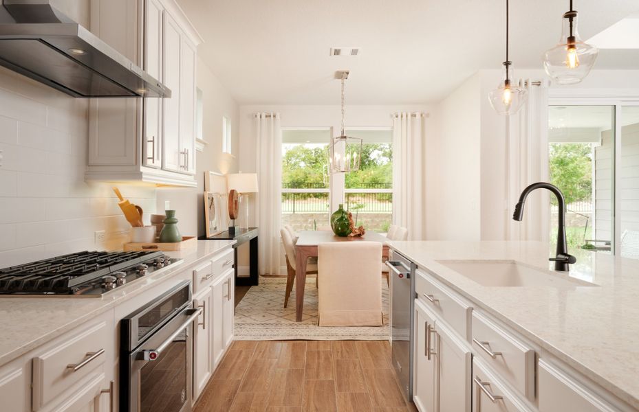 Open Kitchen & Dining Area