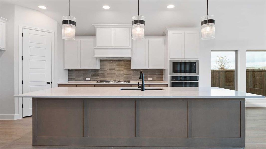 Furnished interior view inside a new home in Devonshire - Reserve 50', Forney (Image 11).