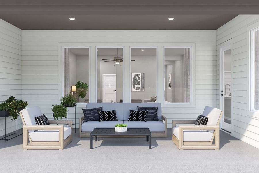 Furnished interior view inside a new home in Capitol Collection at Lariat, Liberty Hill (Image 19). Furnished interior view inside a new home in Capitol Collection at Lariat, Liberty Hill (Image 19).