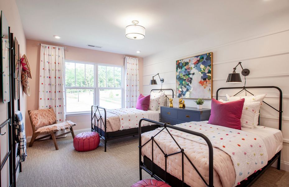 Spacious Bedroom 4 features a large walk-in closet