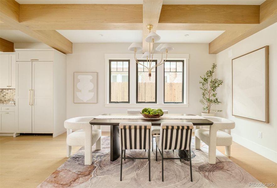 Furnished interior view inside a new home in , Denver (Image 7). Furnished interior view inside a new home in , Denver (Image 7).