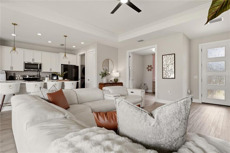 Furnished interior view inside a new home in , Port Charlotte (Image 5). Furnished interior view inside a new home in , Port Charlotte (Image 5).