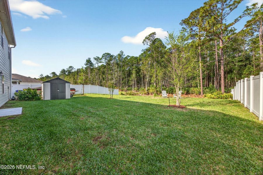 Exterior details and patio area of a home in Terra Pines, St. Augustine (Image 4).