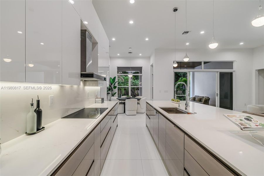 Furnished interior view inside a new home in , Biscayne Park (Image 47).