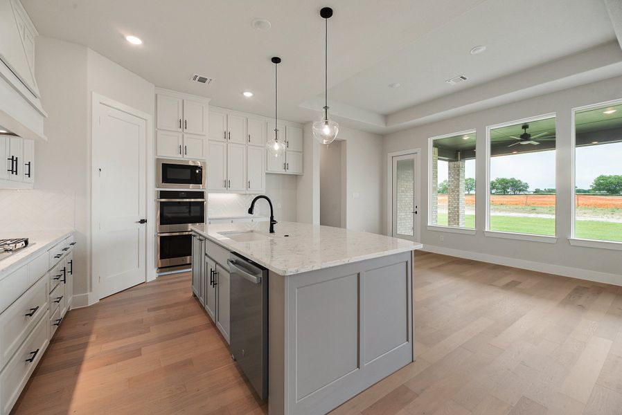 Furnished interior view inside a new home in Paloma Ranch, New Fairview (Image 5).