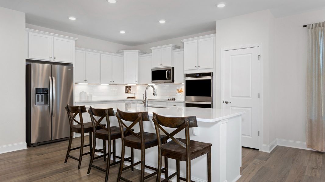 Representative furnished interior of a home built from the Cooper 3 by DRB Homes in Bellerose, Gibsonville (Image 9). Representative furnished interior of a home built from the Cooper 3 by DRB Homes in Bellerose, Gibsonville (Image 9).
