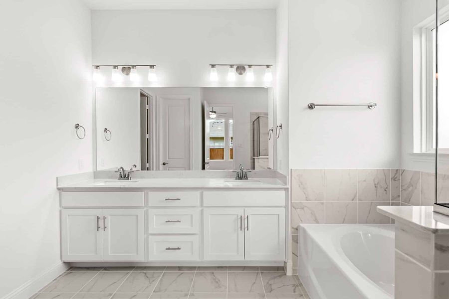 Representative furnished interior of a home built from the The Rio Grande Executive by UnionMain Homes in Wildflower Ranch, Justin (Image 9).