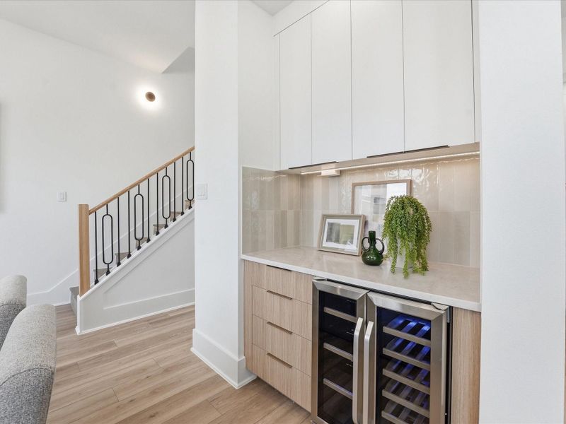 Furnished interior view inside a new home in , Houston (Image 28).