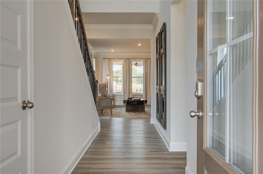 Spacious, unfurnished interior of a new home in Crofton Place Enclave, Snellville (Image 23).