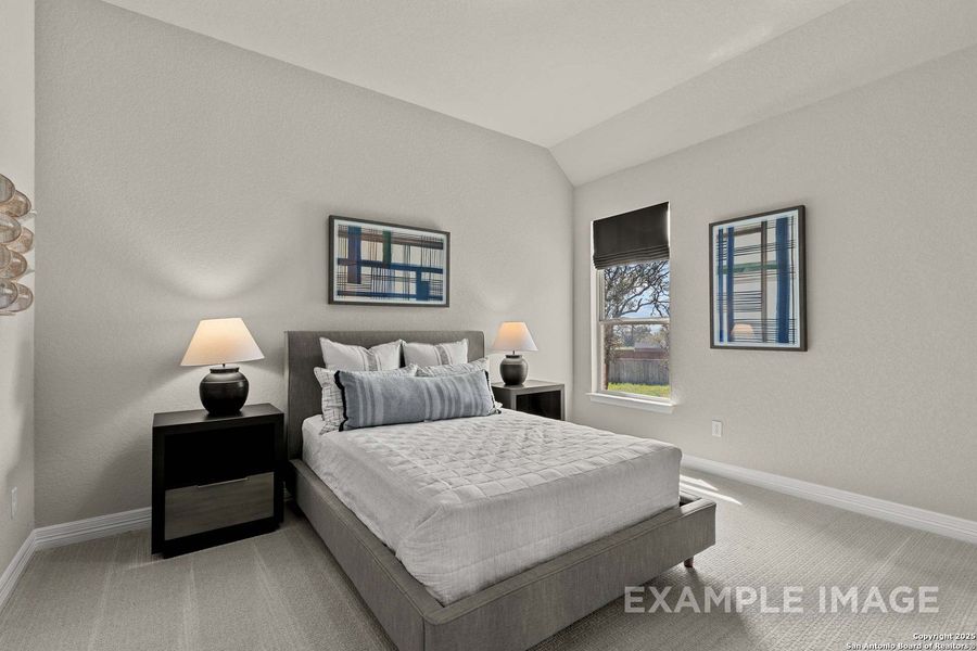 Furnished interior view inside a new home in Potranco Oaks, Castroville (Image 14).