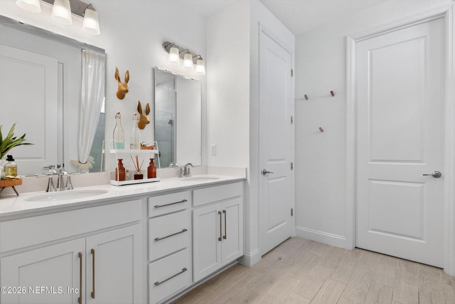 Furnished interior view inside a new home in , St. Johns (Image 17). Furnished interior view inside a new home in , St. Johns (Image 17).