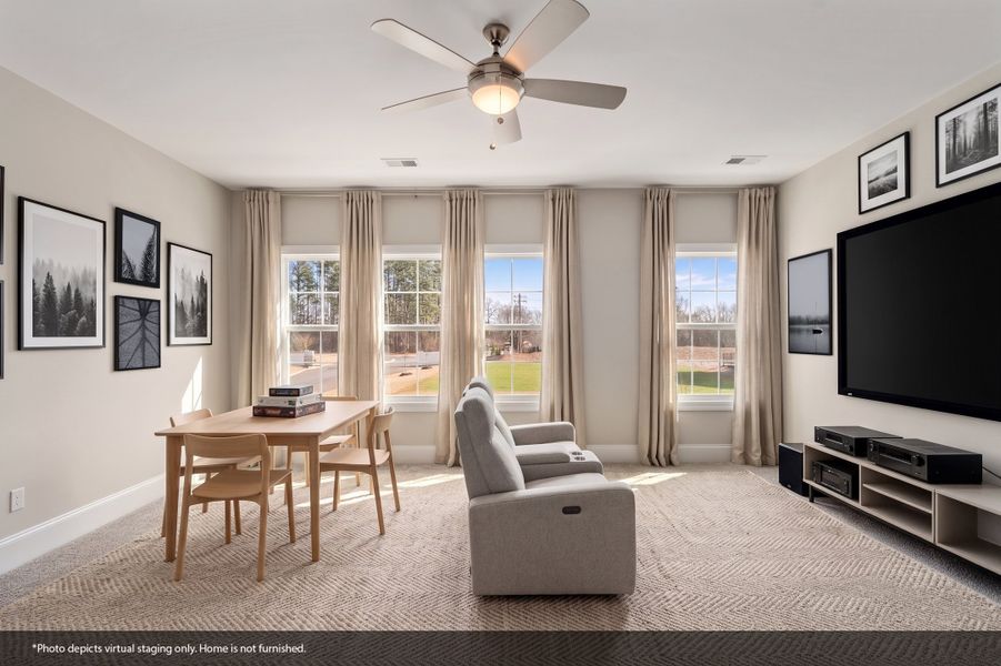 Furnished interior view inside a new home in Walnut Grove, Easley (Image 15). Furnished interior view inside a new home in Walnut Grove, Easley (Image 15).