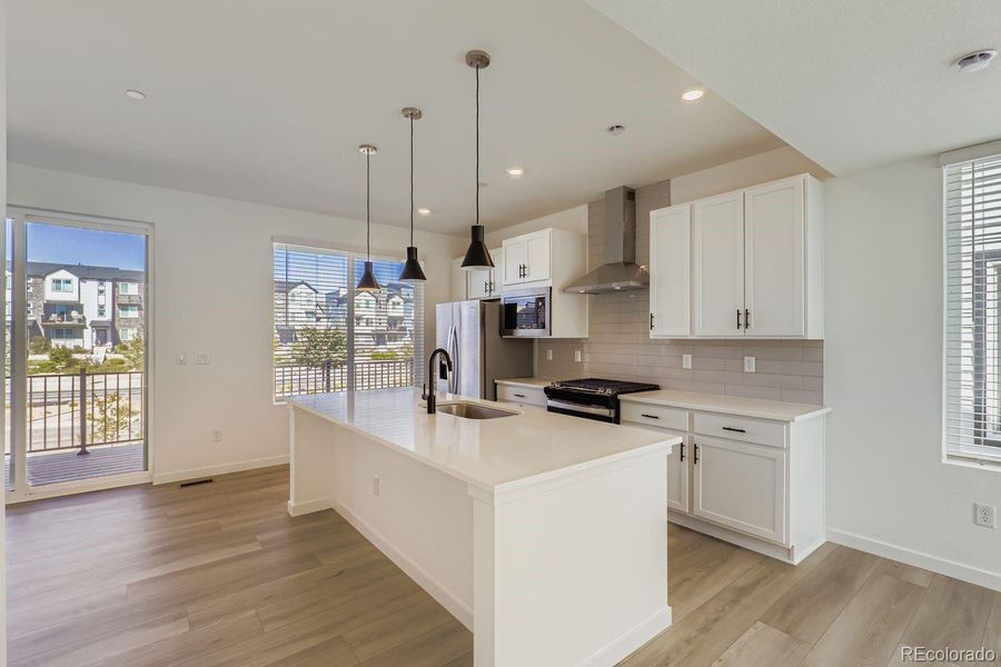 Furnished interior view inside a new home in , Broomfield (Image 14).