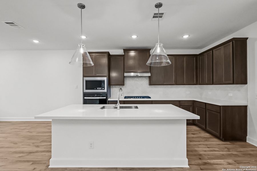 Furnished interior view inside a new home in Veramendi, New Braunfels (Image 10).