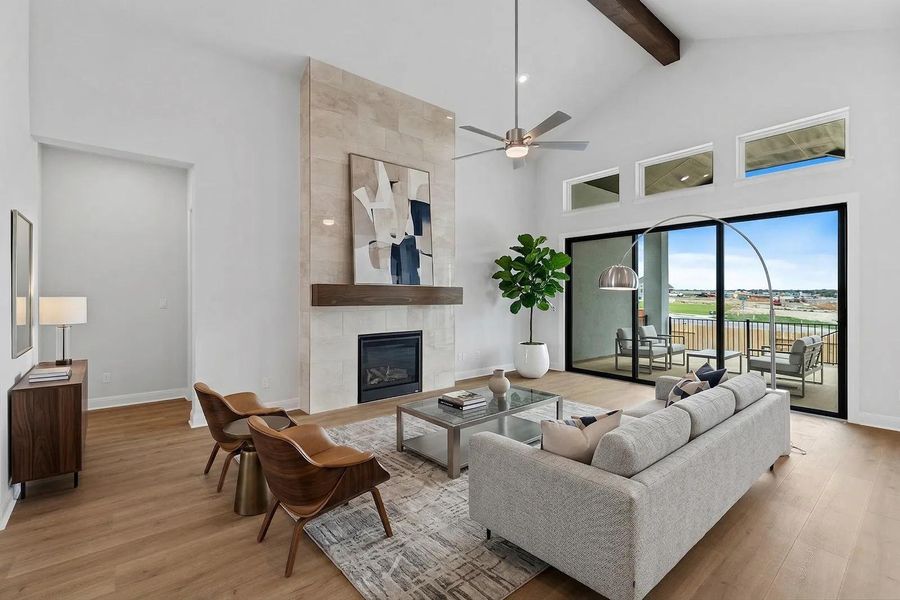 Leighton B Family room