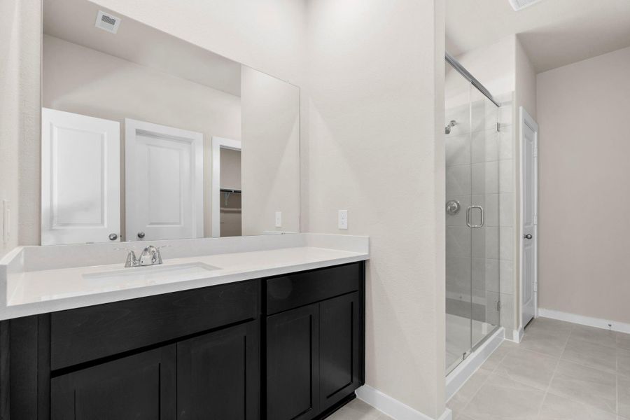 Furnished interior view inside a new home in Arabella on the Prairie 60', Richmond (Image 5).