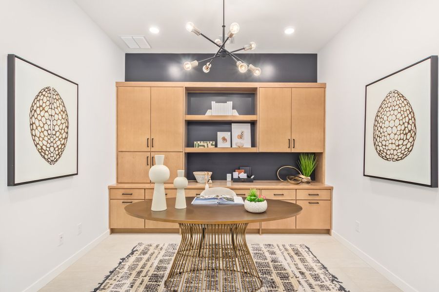 Representative furnished interior of a home built from the The Retreat - Oasis by Scott Communities in The Retreat at Rancho Cabrillo, Peoria (Image 9). Representative furnished interior of a home built from the The Retreat - Oasis by Scott Communities in The Retreat at Rancho Cabrillo, Peoria (Image 9).