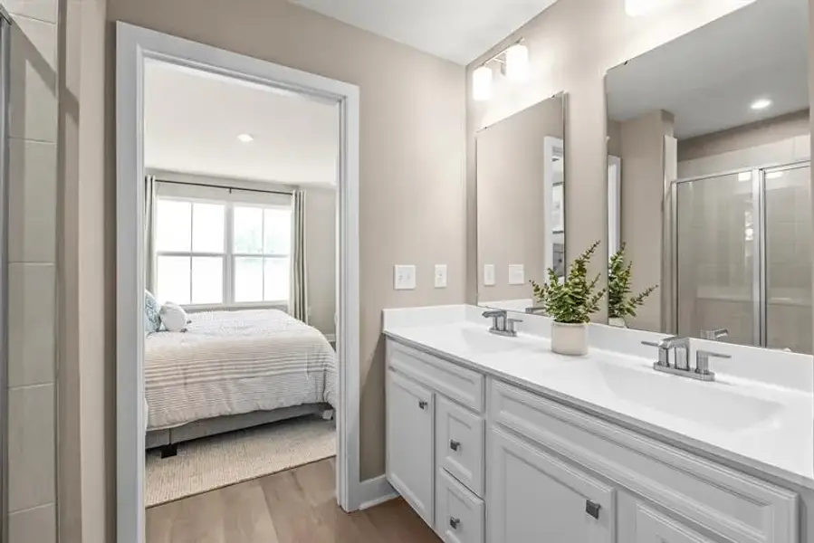Furnished interior view inside a new home in Reidville Villas, Reidville (Image 30).