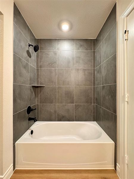 Furnished interior view inside a new home in Lexington Heights, Willis (Image 16). Furnished interior view inside a new home in Lexington Heights, Willis (Image 16).