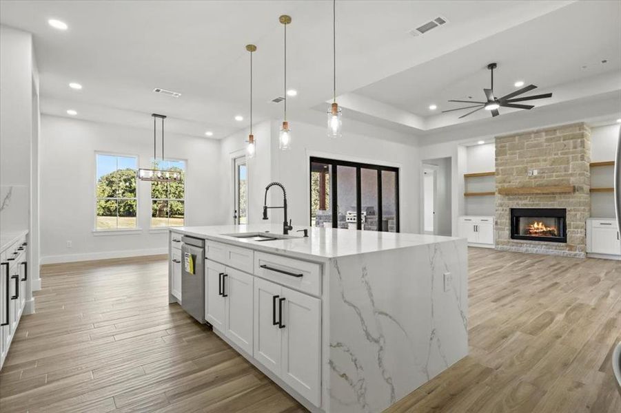 Furnished interior view inside a new home in , Burleson (Image 14). Furnished interior view inside a new home in , Burleson (Image 14).