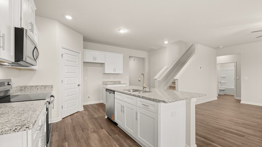 Furnished interior view inside a new home in Captain's Corner, Grovetown (Image 5).