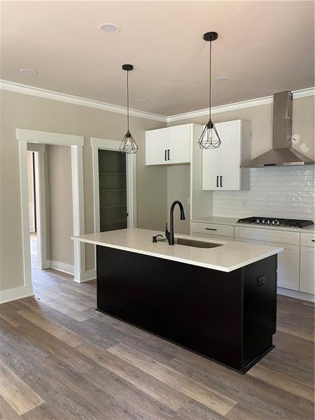 Furnished interior view inside a new home in , Flowery Branch (Image 6).