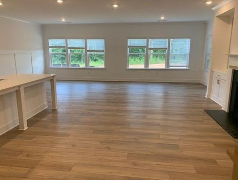 Spacious, unfurnished interior of a new home in The Court at Gainesville Township, Gainesville (Image 5).