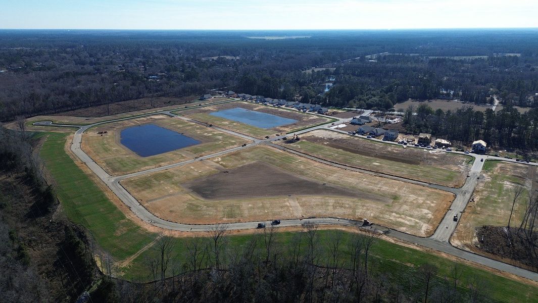 Site preparation for new homesites in The Bluffs at Mill Creek, Florence (Image 14).
