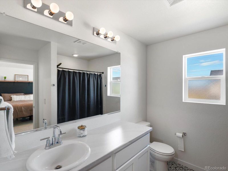 Furnished interior view inside a new home in , Fort Lupton (Image 22).