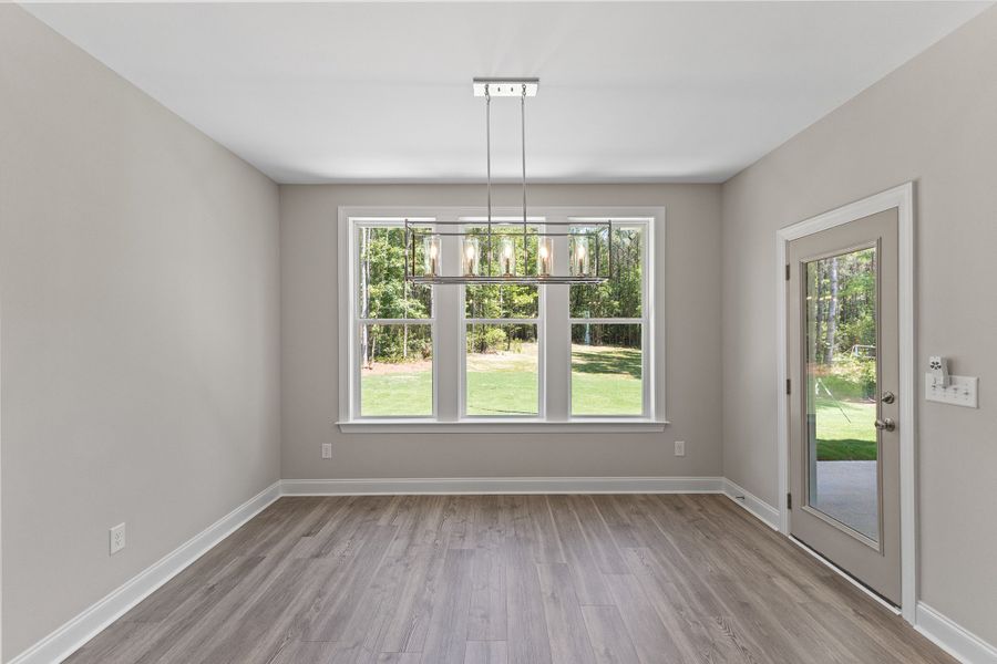 Representative unfurnished interior of a home built from the The Whitley by RobuckHomes in Baylee Ridge, Selma (Image 29).
