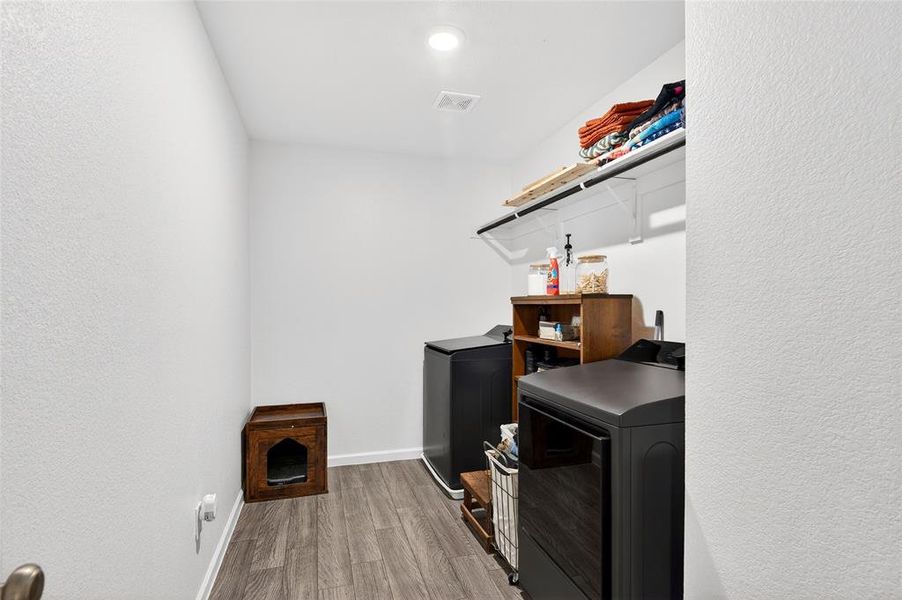 Furnished interior view inside a new home in Villages of Mayfield, Cleburne (Image 17).