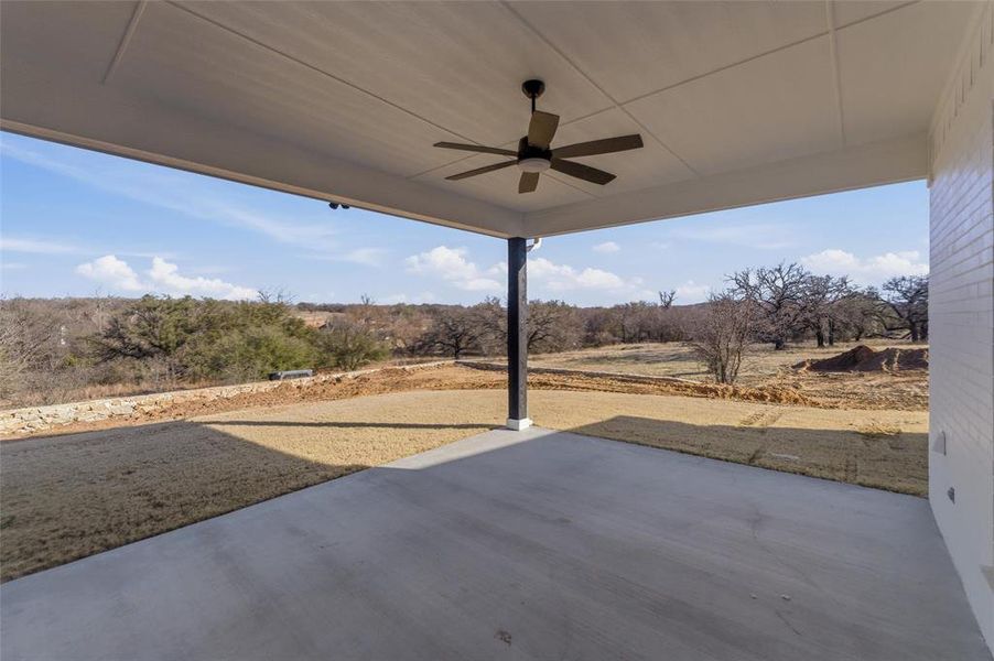 Exterior details and patio area of a home in , Springtown (Image 21).