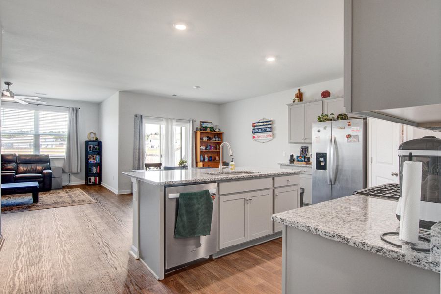 Furnished interior view inside a new home in Pine Hills at Cane Bay, Summerville (Image 5).