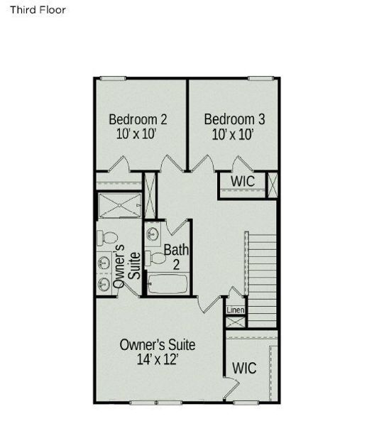 *Third floor.* *Third floor.*