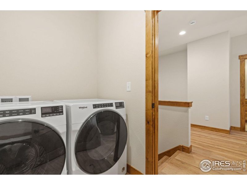 Upstairs laundry - washer and dryer included